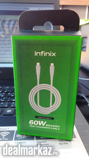 Infinix Type C to Type C 60W Cable photo 1