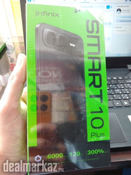 Infinix Smart 10 Plus 128GB Dabba Pack