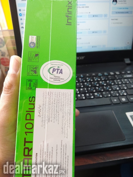 Infinix Smart 10 Plus 128GB Dabba Pack photo 2