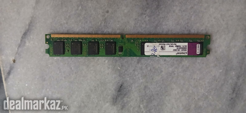 2gb ddr2 ram 800Mhz. Not used much