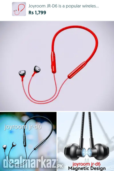 Joyroom JR-D6 is a popular wireless sport neckband earphone photo 2