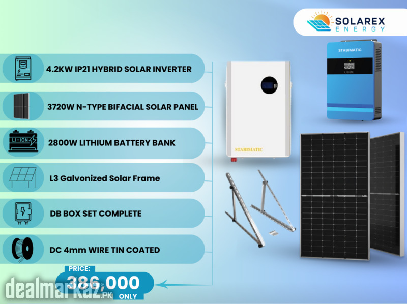 4.2Kw Hybrid Solar System Complete photo 1