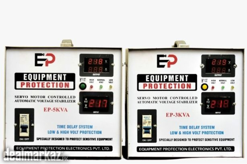 Protection baser servo motor stabilizer copper warranty avr multan lhr photo 2