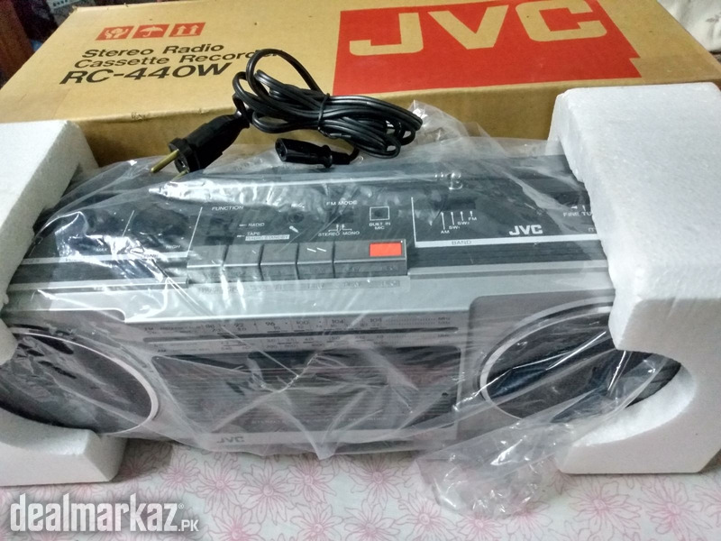 JVC RC-440 Boombox Radio Cassette Recorder Player Stereo photo 1