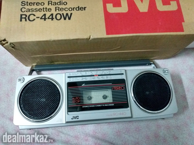 JVC RC-440 Boombox Radio Cassette Recorder Player Stereo photo 2