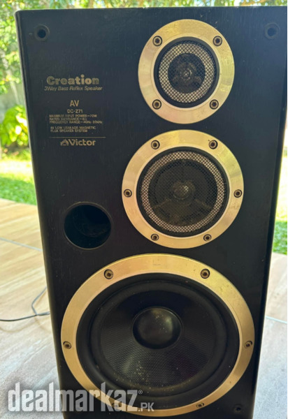 Victor original Creation 3Way Bass Reflex high quality sound Speaker photo 1