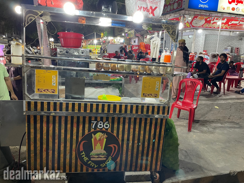 Fries and pizza fries full setup photo 1