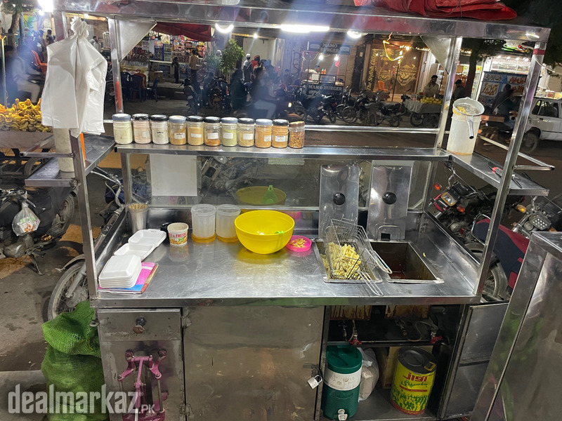 Fries and pizza fries full setup photo 2