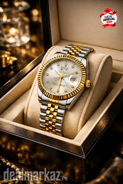 ROLEX WATCH NEW ARRIVALS DAY & DATE WORKING STEEL photo 2