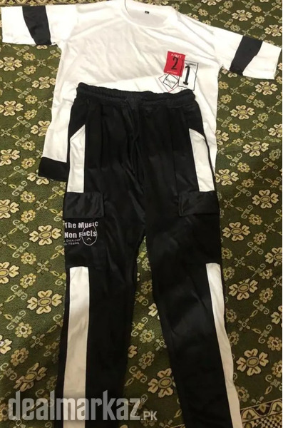 2 Pcs Men's Micro Interlock Graphic Sublimation Track Suit photo 1