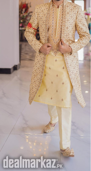 Designer Sherwani for sale (size medium~large) by HAROON’s photo 1