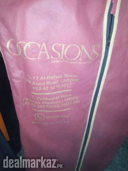 One time used sherwani for sale with khussa photo 1