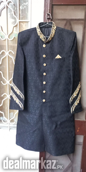 Sherwani With Turban and Khusa photo 2