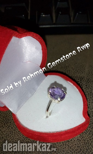 Real Gemstone Ladies Silver Ring Made to Pre-Order Whatsapp for Prices photo 1