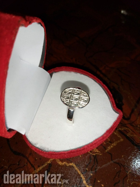 Naqsh 999 Silver Lucky Ring for Marriage and Business photo 1