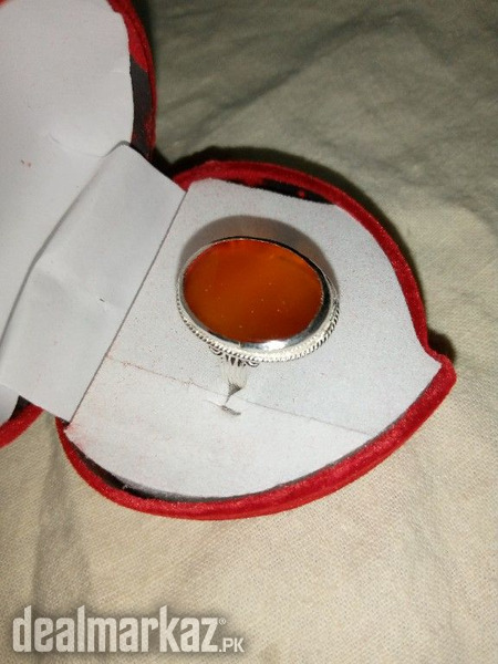 Yemani Aqeeq - Akik Silver Ring - Made to Pre-order photo 1