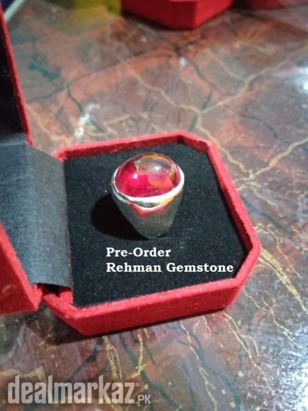 Irani Yaqoot Fancy Silver Ring - Locket - Whatsapp for Latest Prices photo 2