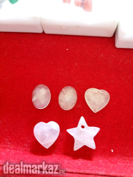 Rose Quartz Gemstone and Bracelet - Whatsapp for Order or Prices photo 1