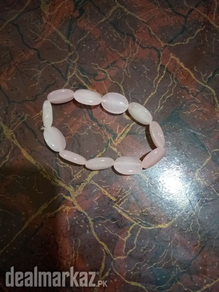 Rose Quartz Gemstone and Bracelet - Whatsapp for Order or Prices photo 2