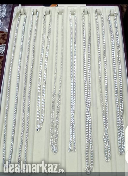 Silver Chain - Pendant - Locket Set WhatsApp for Order photo 2