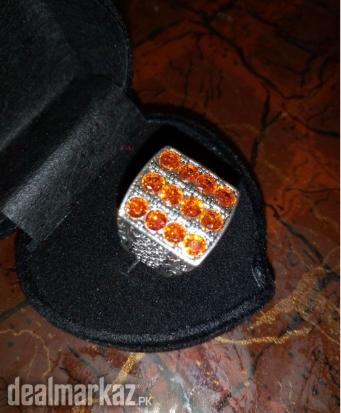 Zircon and Sulemani Aqeeq Rings - Whatsapp for order photo 2