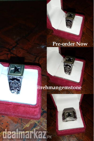 Hirz e Jawad 925 Irani Silver Rings and Locket - Whatsapp for Prices photo 1