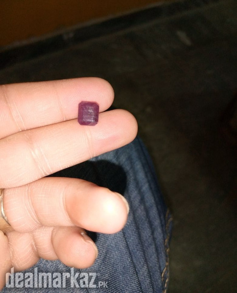 Natural Square Cut Ruby - Yaqoot Gemstone - Whatsapp for Order photo 1