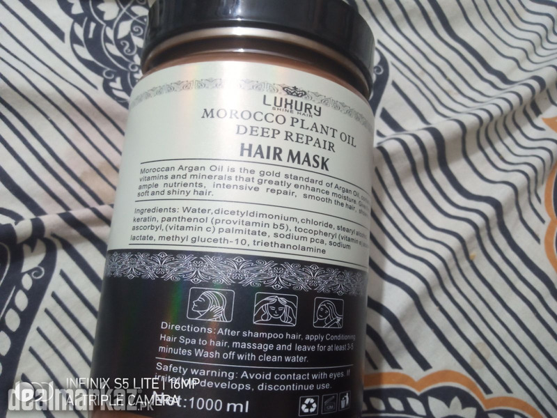 Hair mask morocco plant oil deep repair photo 2