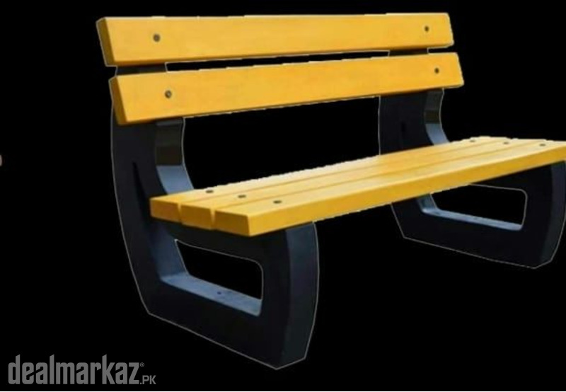 Concrete Outdoor Bench / Garden Cement Bench photo 1