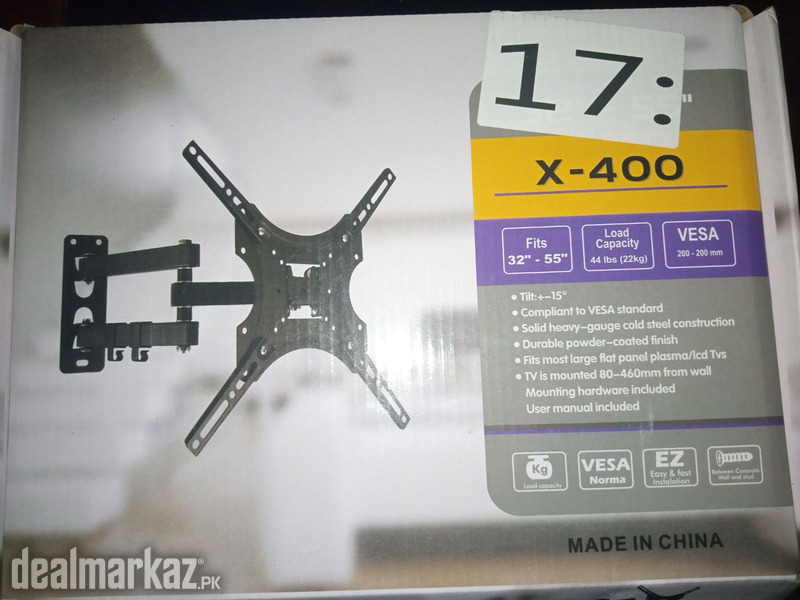 Led tv stand wall mount bracket WM01 x400 photo 1