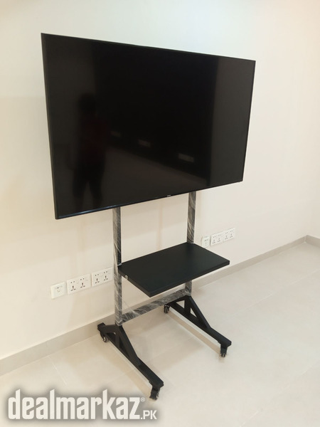 LCD LED tv Floor stand with wheel For office home meeting conference photo 1
