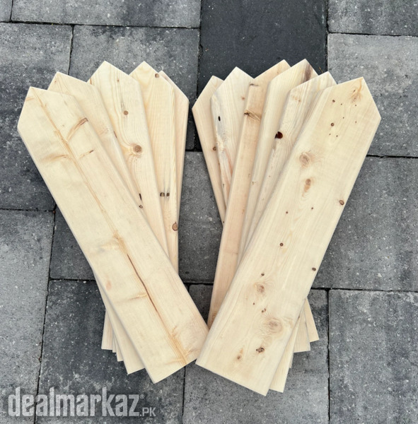 5 Wooden Arrows 12” in length , Directional Arrows, No Color photo 2