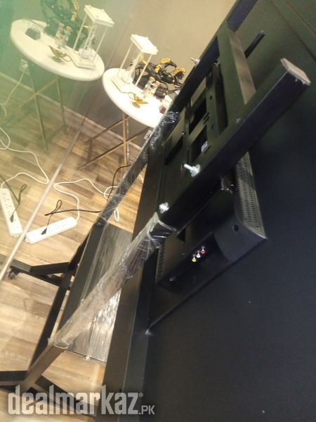 LCD LED tv Floor stand with wheel For office home institute media expo photo 2