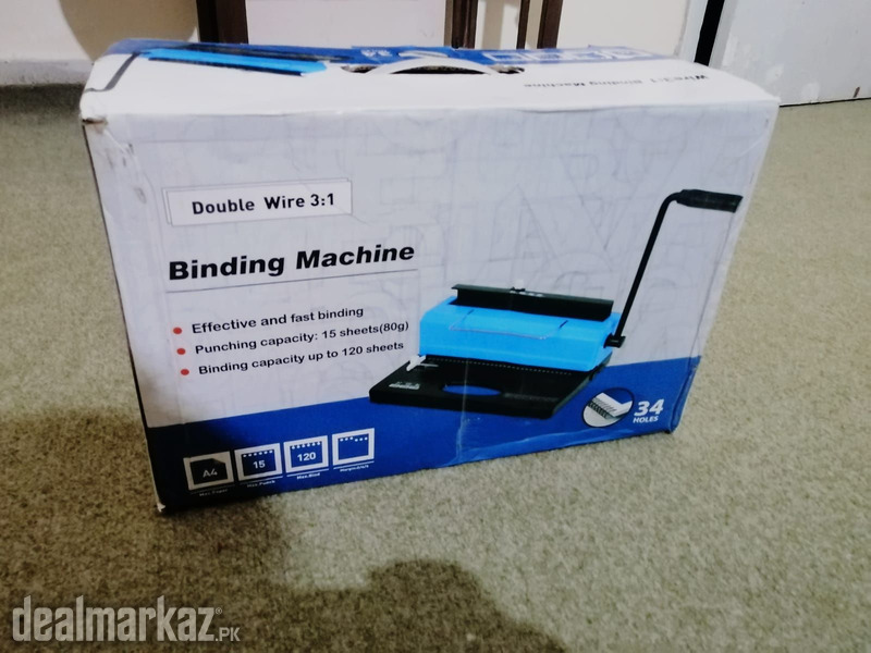 T118 Coil Binding Machine Square Hole Office Text Picture Book photo 2