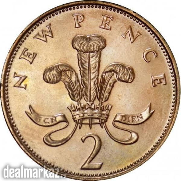 1971 Elizabeth II Two Pence coin rare Historical Treasure photo 1