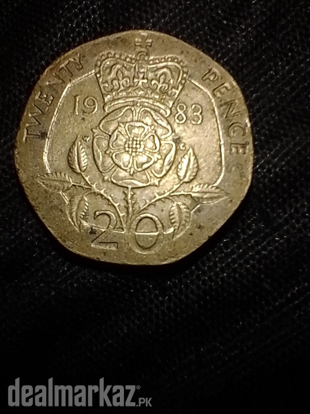 Princess Elizabeth 20 pence 1983 photo 2