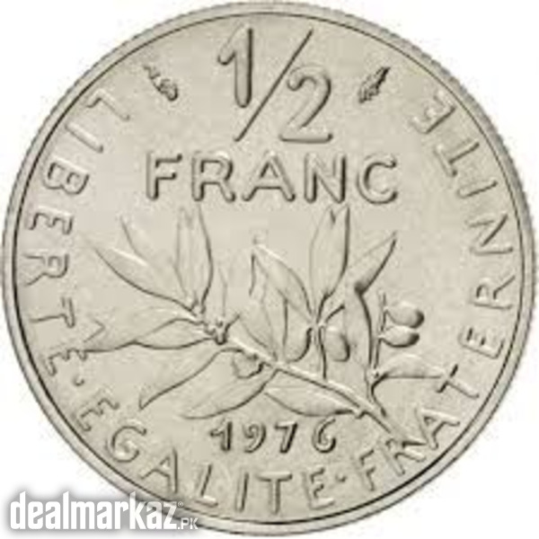 1/2 FRANC 1976 coin photo 2