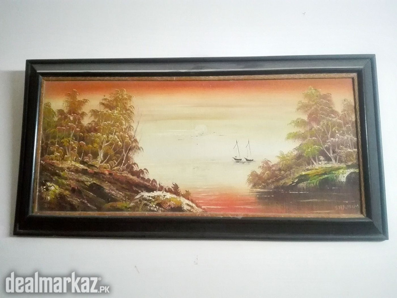 Canvas Oil Hand Painting photo 1