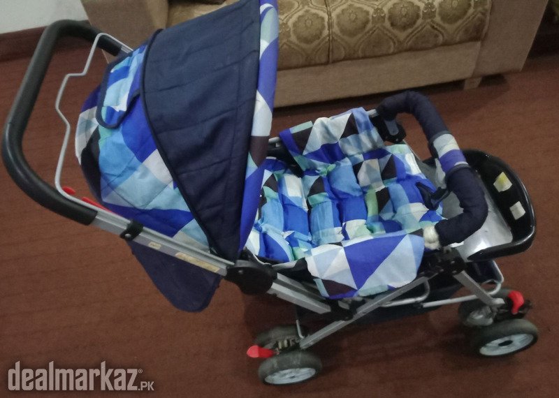 Big pram for sale in excellent condition photo 2