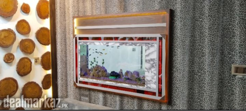Infinity wall fitted aquarium photo 1