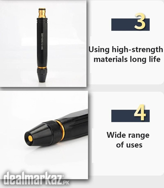 High Pressure Metal Brass Adjustable Nozzle Water Spray Gun photo 1