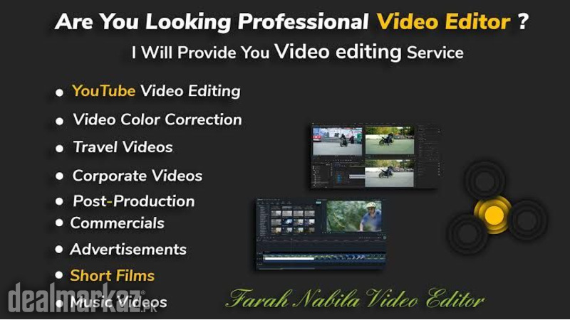 I will edit your videos professionaly photo 1