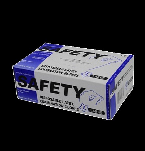 Premium Disposable Latex Examination Gloves – Comfortable 100 PCs (Ultimate Grade Safety) photo 4