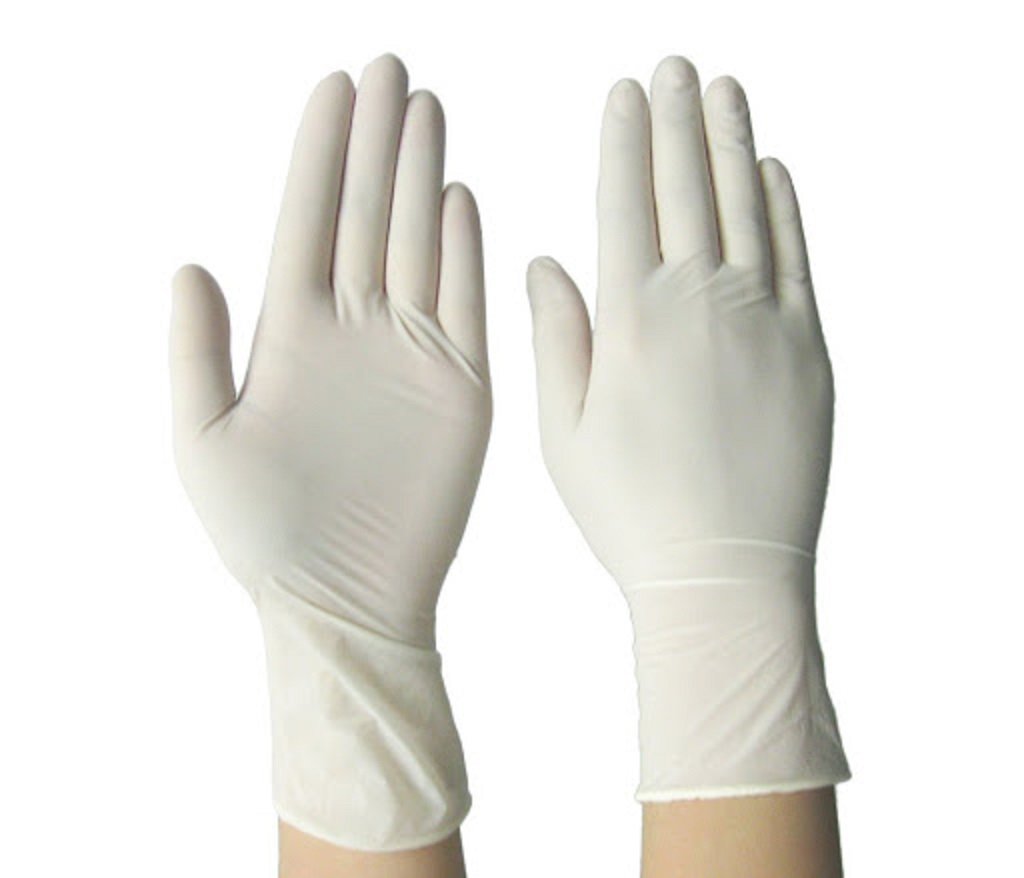 Premium Disposable Latex Examination Gloves – Comfortable 100 PCs (Ultimate Grade Safety) photo 3