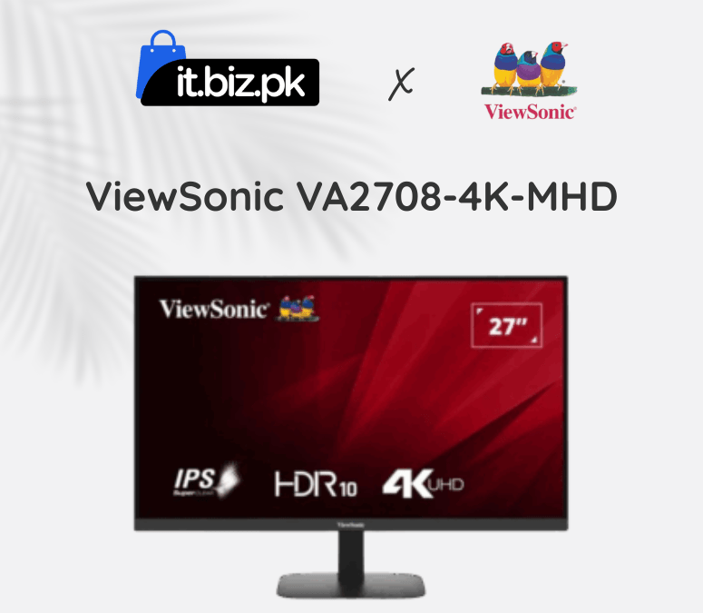ViewSonic VA2708-4K-MHD LED 27″ UHD IPS Monitor photo 1
