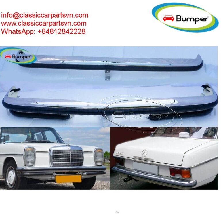 Mercedes W114 W115 Sedan S1 Bumpers