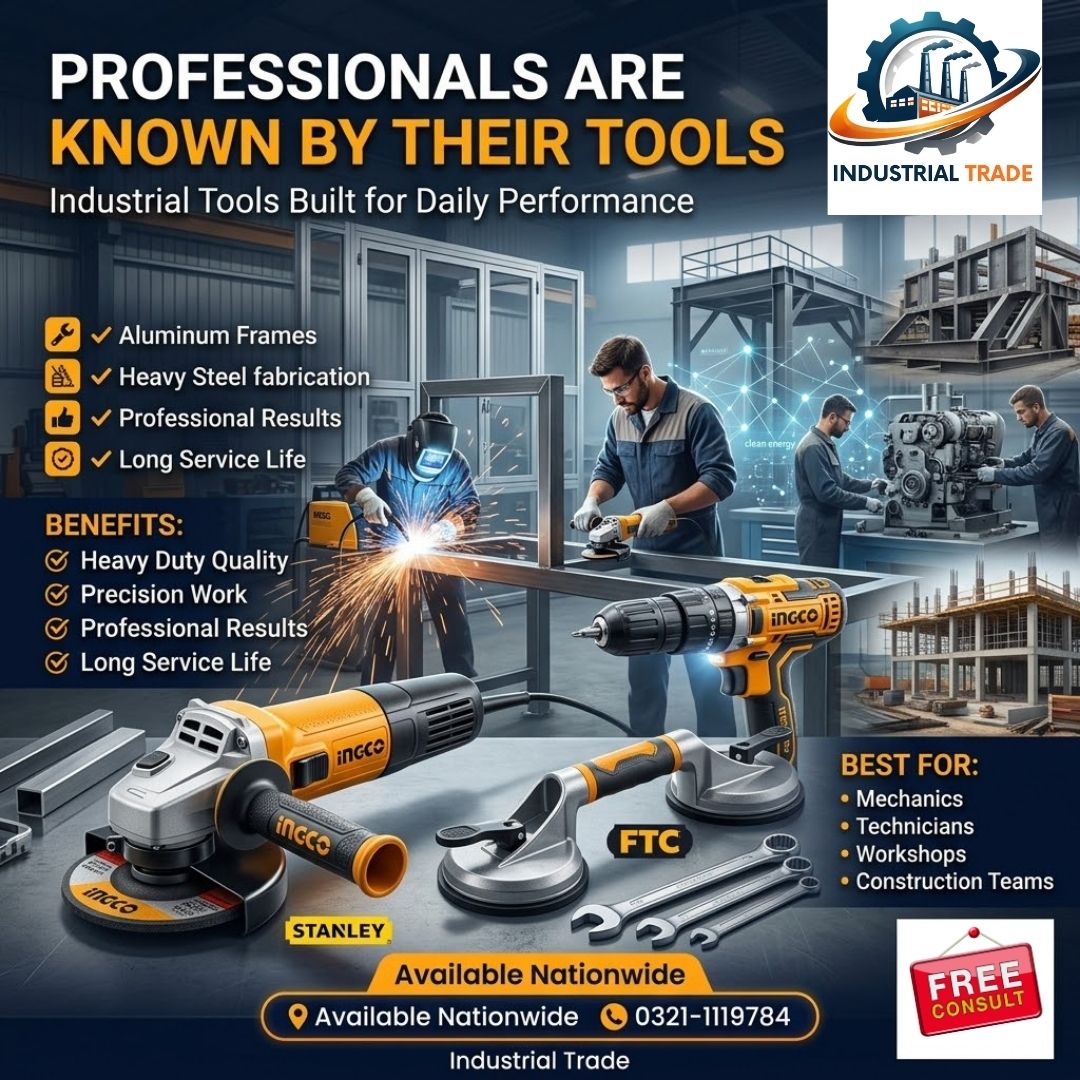INGCO, Stanley & FTC Tools | Premium Angle Grinders, Rechargeable Dril photo 1