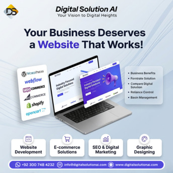 Your Business Deserves A Website That Works!