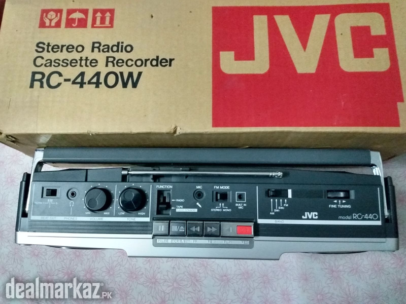 JVC RC-440 Boombox Radio Cassette Recorder Player Stereo photo 3