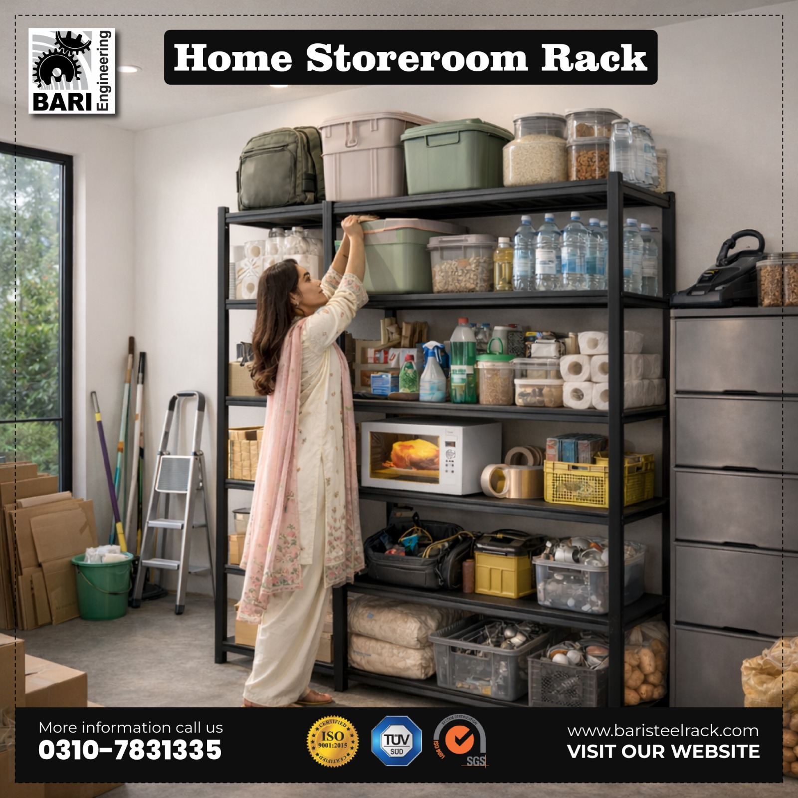 Home Store Rack | Bari Engineering Pakistan